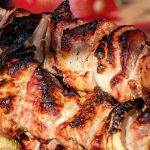 Grilled Chipotle BBQ Chicken Skewers