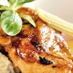 Grilled Maple Butter Salmon