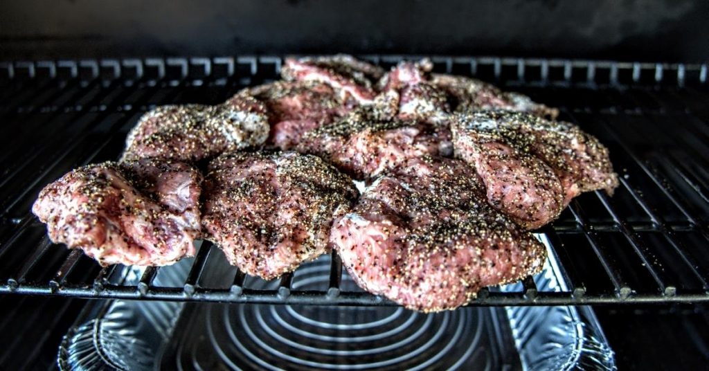 Place the Beef Cheeks onto the Grill