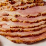 ROASTED HAM WITH APRICOT SAUCE