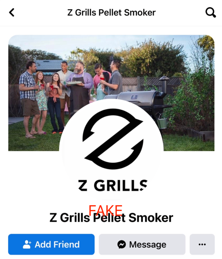 Fake z grills