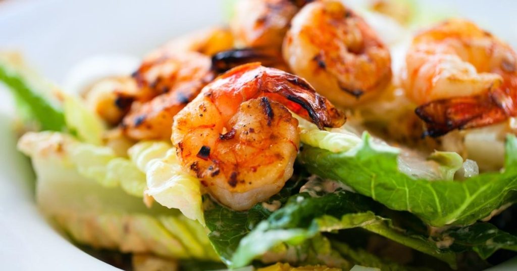 grilled shrimp salad