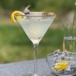 Blueberry Lemon Drop Martinis