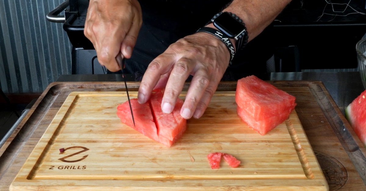 Make summer watermelon salad