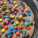 M&M’S Chocolate Chip Skillet Cookie