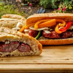 smoked sausage and peppers